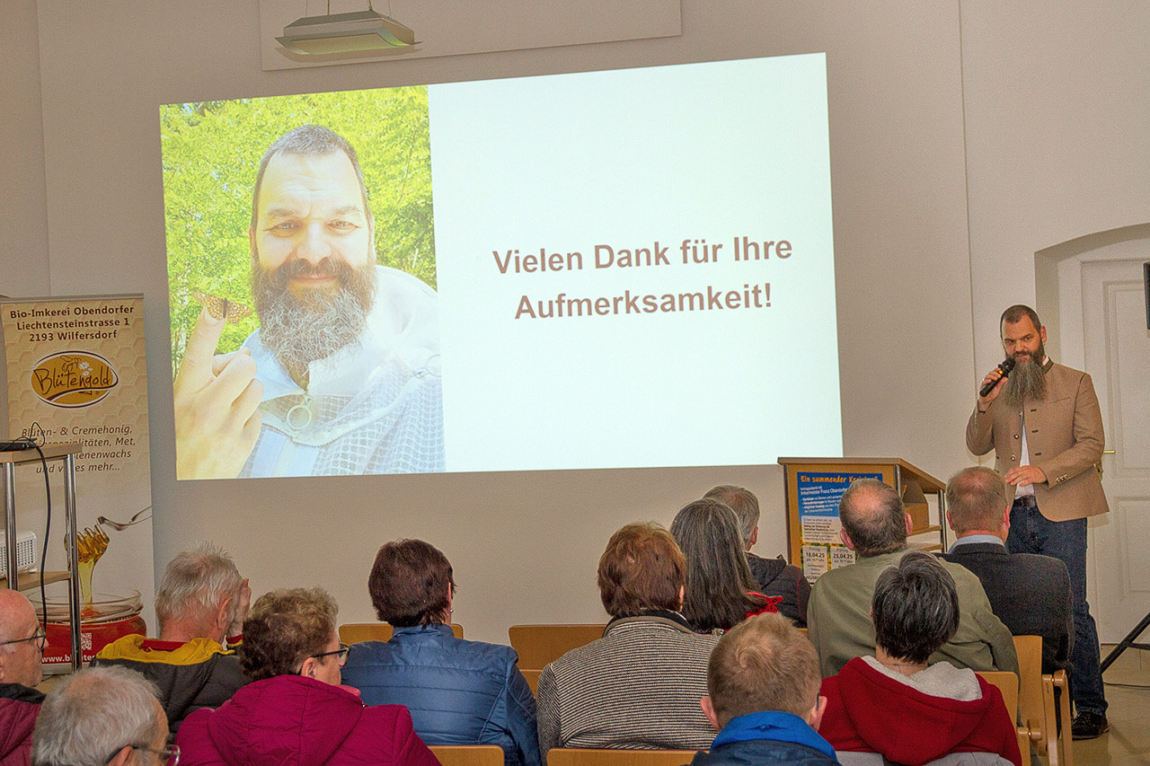 Vortrags Tournee Franz Obendorfer