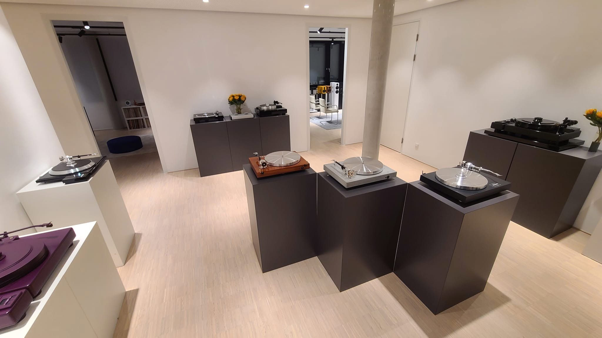 Einer von zahlreichen Showrooms bei Pro-Ject