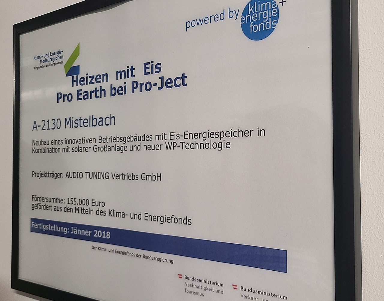 Investition in Nachhaltige Heiztechnologie bei Pro-Ject